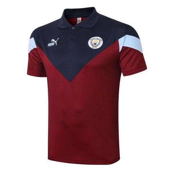 Polo Manchester City 2020-21 Burgund